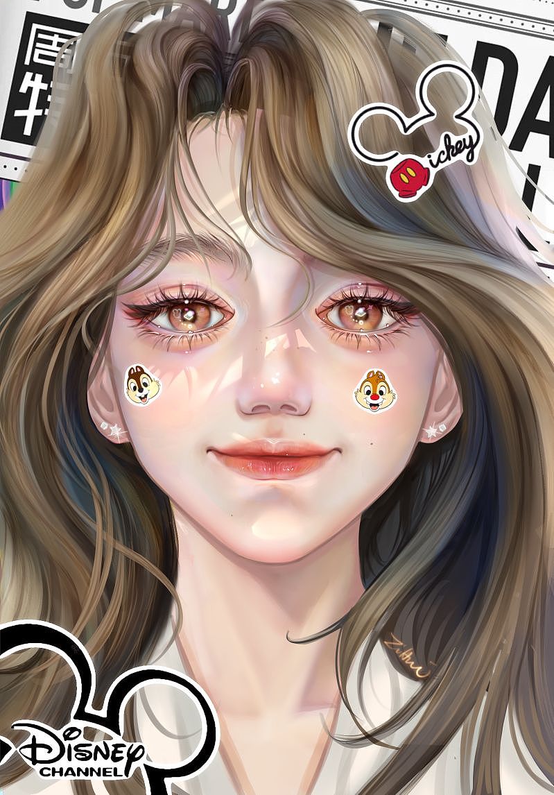 procreate半厚涂头像练习