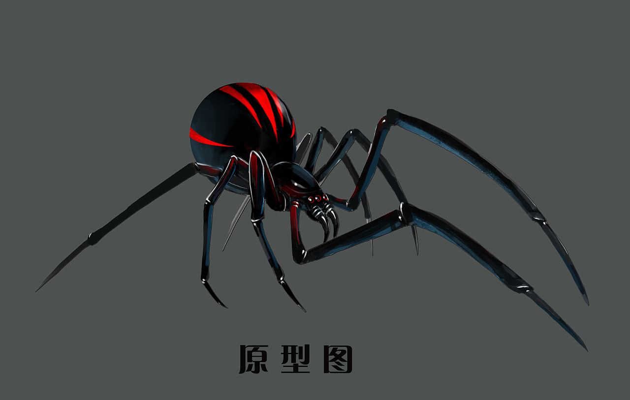 画一只小蜘蛛|插画|创作习作|lina5144琳 - 原创作品 - 站酷 (ZCOOL)