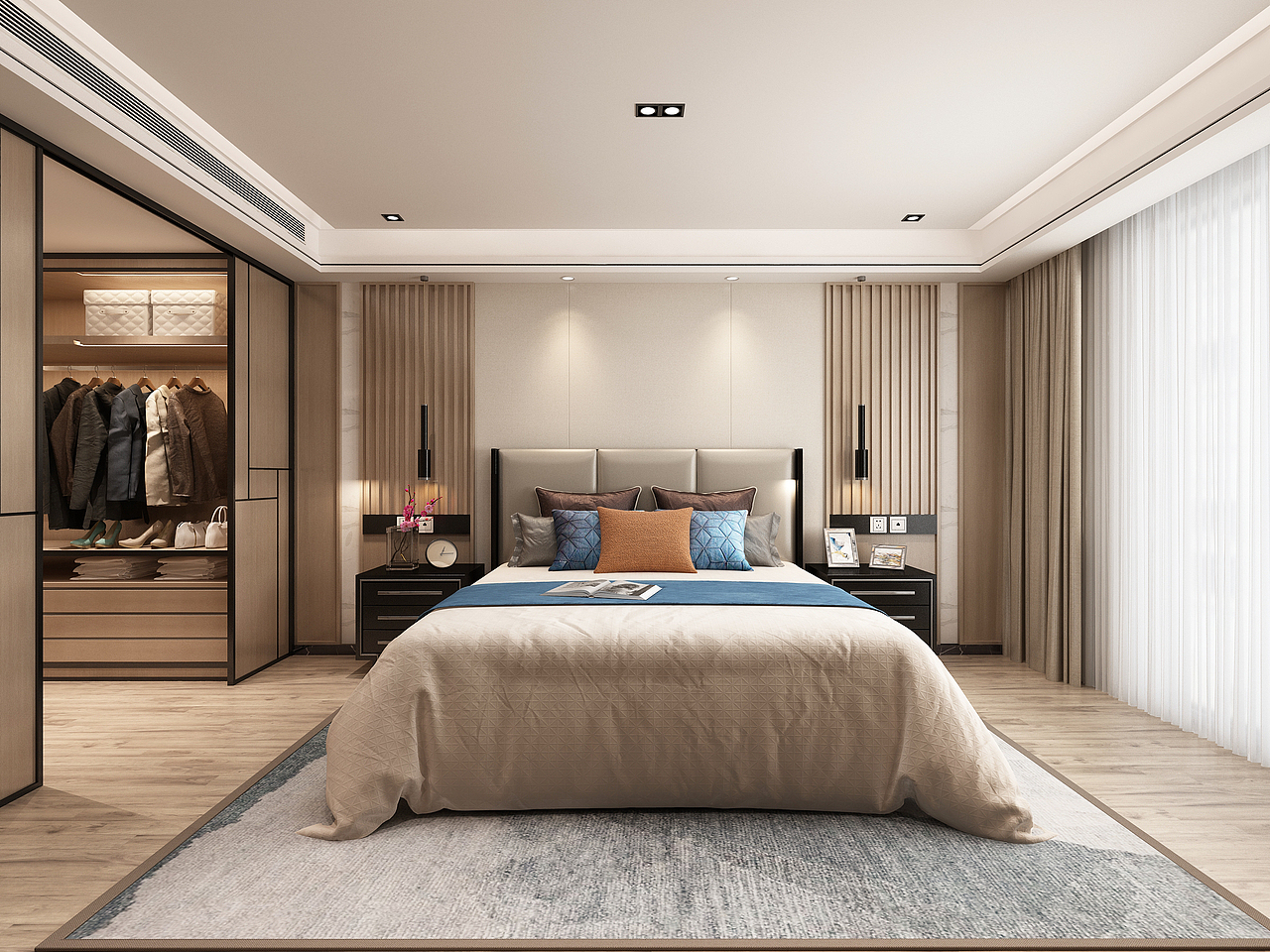 主卧室效果图