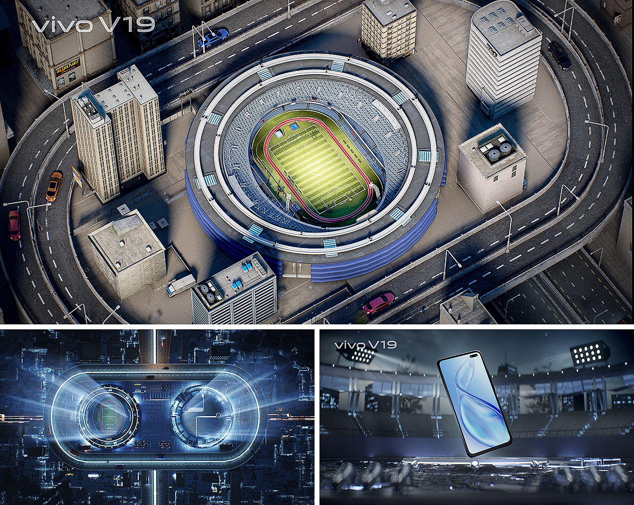 vivo V19 产品创意视频（图ZMjEzNzM4MjQw） - 动画/影视 - 站酷设计师竹蜻蜓工作室原创素材 - 站酷ZCOOL