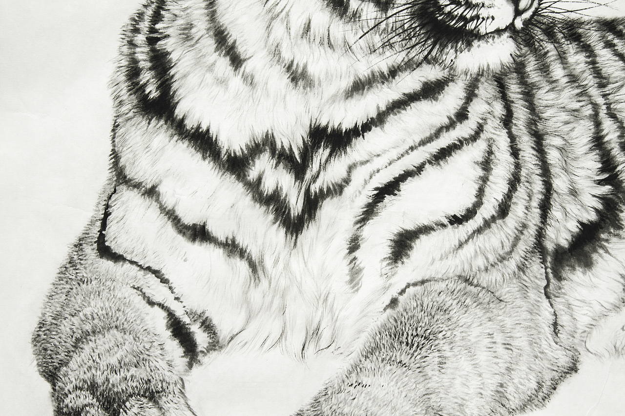 水墨创作——且听风吟（图ZNjAxNjUwNDA=） - 绘画 - 站酷设计师virgilluo原创素材 - 站酷ZCOOL