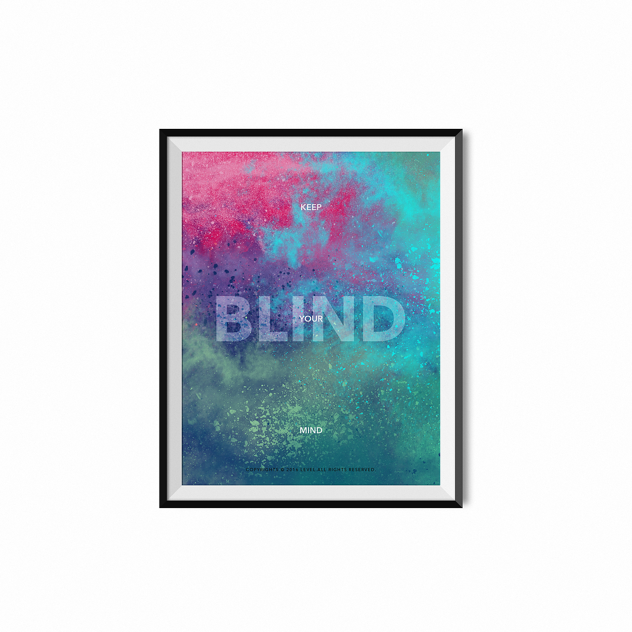 Blind/色彩 概念配色海报设计（图ZNTAxODMwMjA=） - 海报 - 站酷设计师不周山原创素材 - 站酷ZCOOL