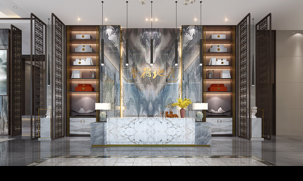 丰德地产售楼处设计