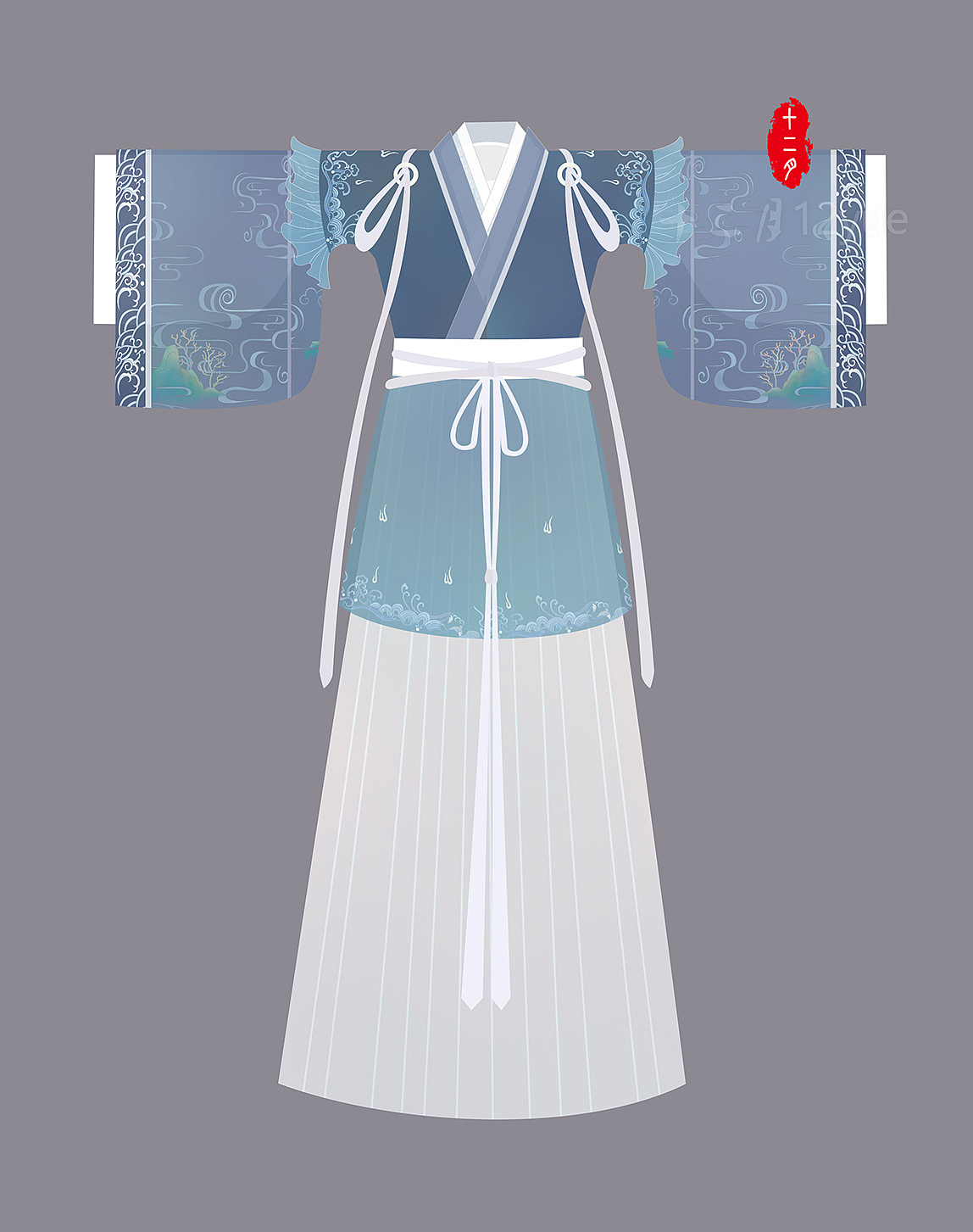 汉服设计/木梨枝
