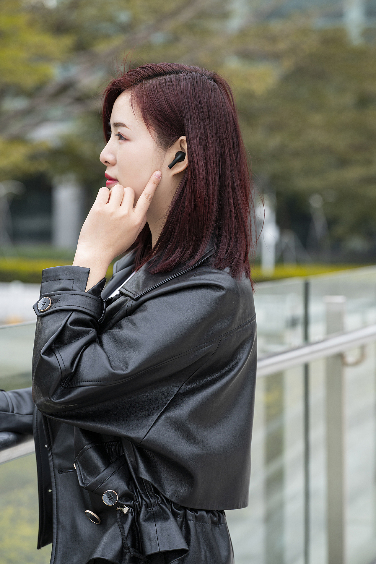 马卡龙色系耳机