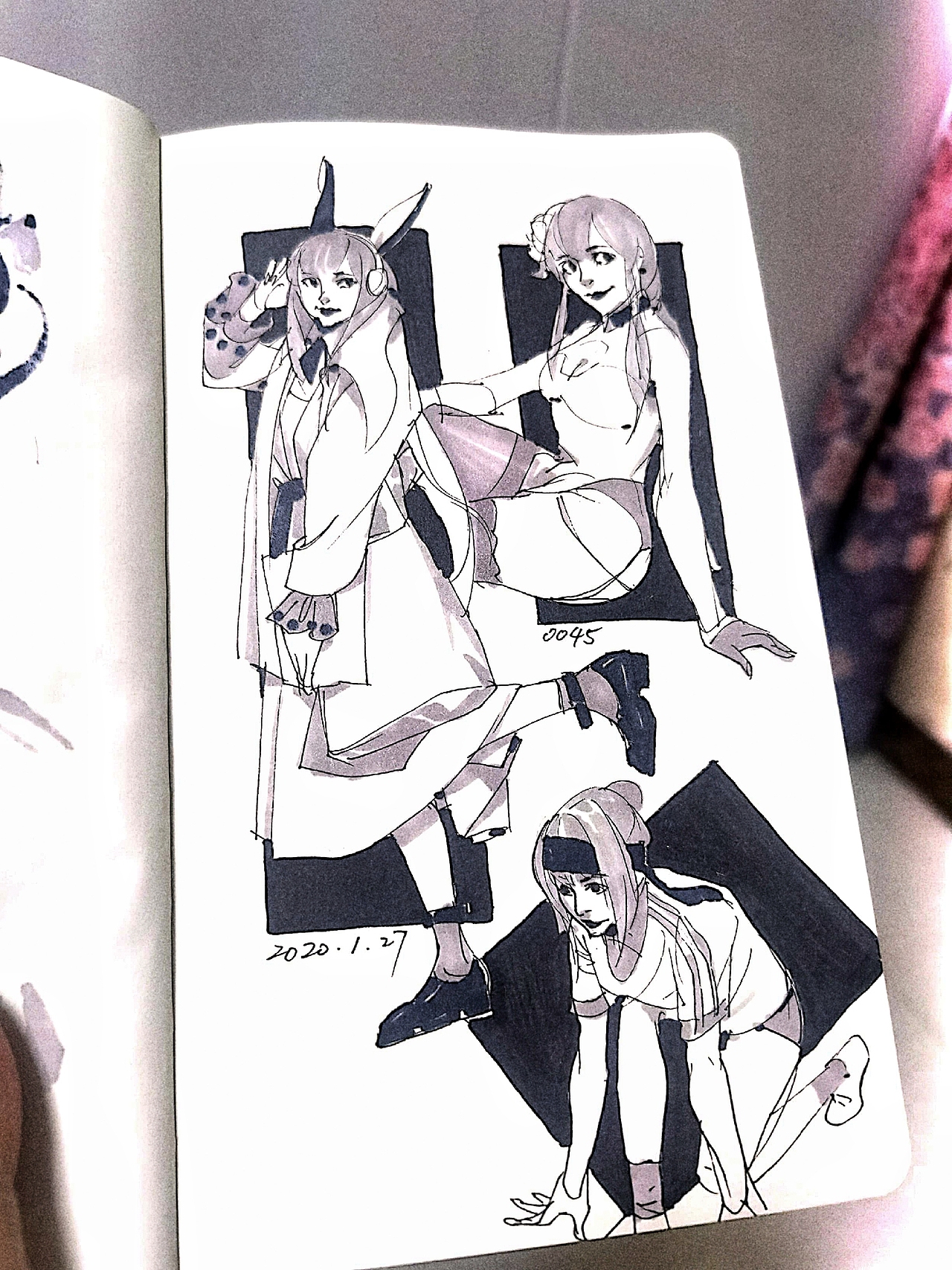 近期速写(照片参考)