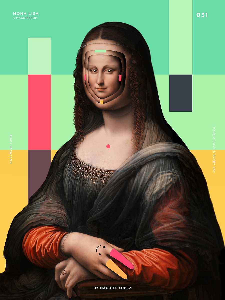 迷幻的蒙娜丽莎