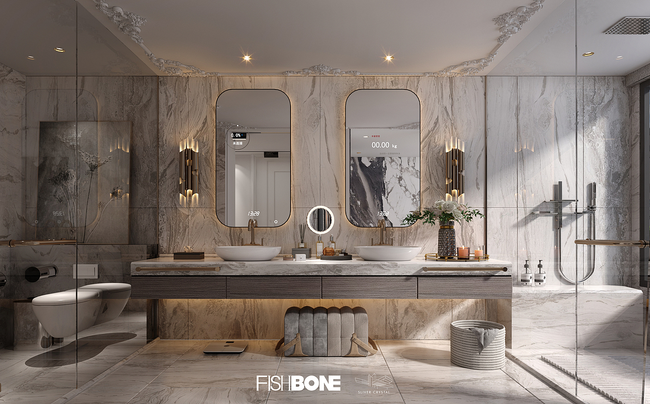 昆明鱼骨设计——春城首府Y府（图ZMjI5NDk1MTYw） - 家装设计 - 站酷设计师鱼骨设计事务所原创素材 - 站酷ZCOOL