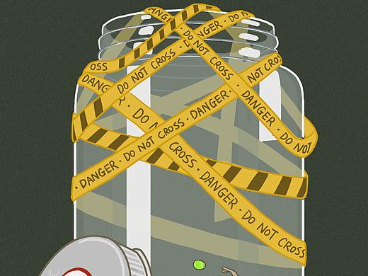 限制出行（個人主頁-ZNDM5MjkzMzI=） - 商業(yè)插畫 - 站酷設(shè)計師WTR_原創(chuàng)素材 - 站酷ZCOOL