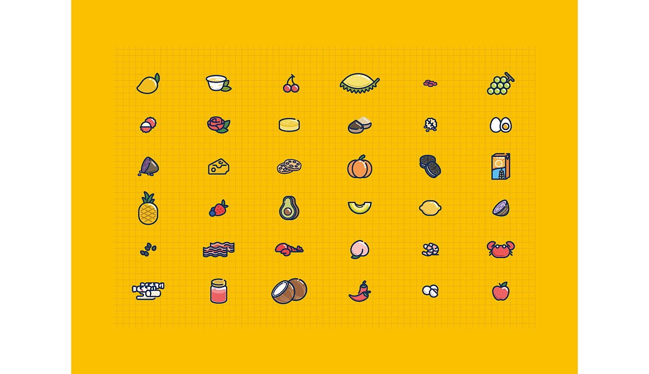 喜茶热麦/喜茶甜品/喜茶食验室 图形图案设计