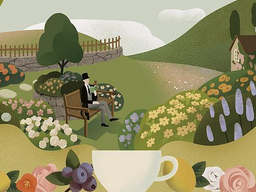 G.A.S 咖啡包装插画设计