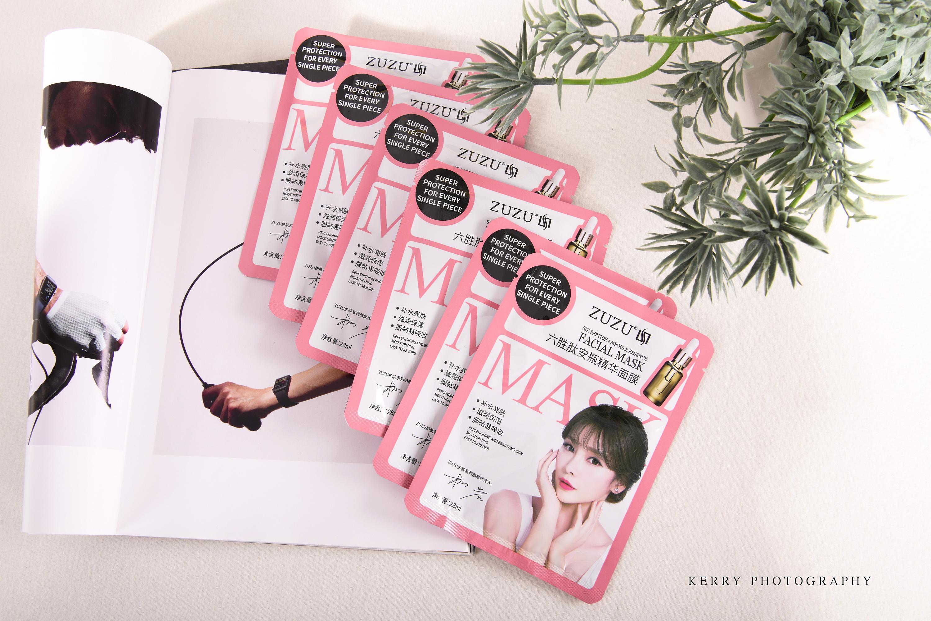 面膜产品摆拍/kerry