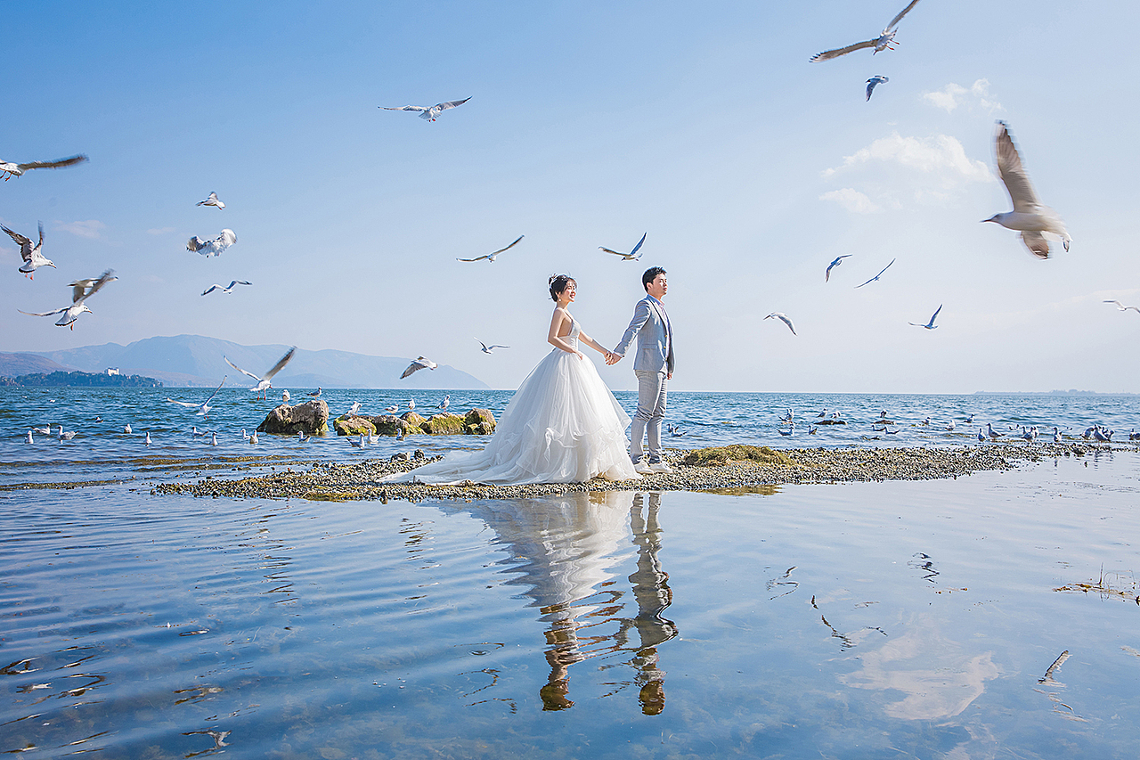 大理洱海旅拍婚纱摄影