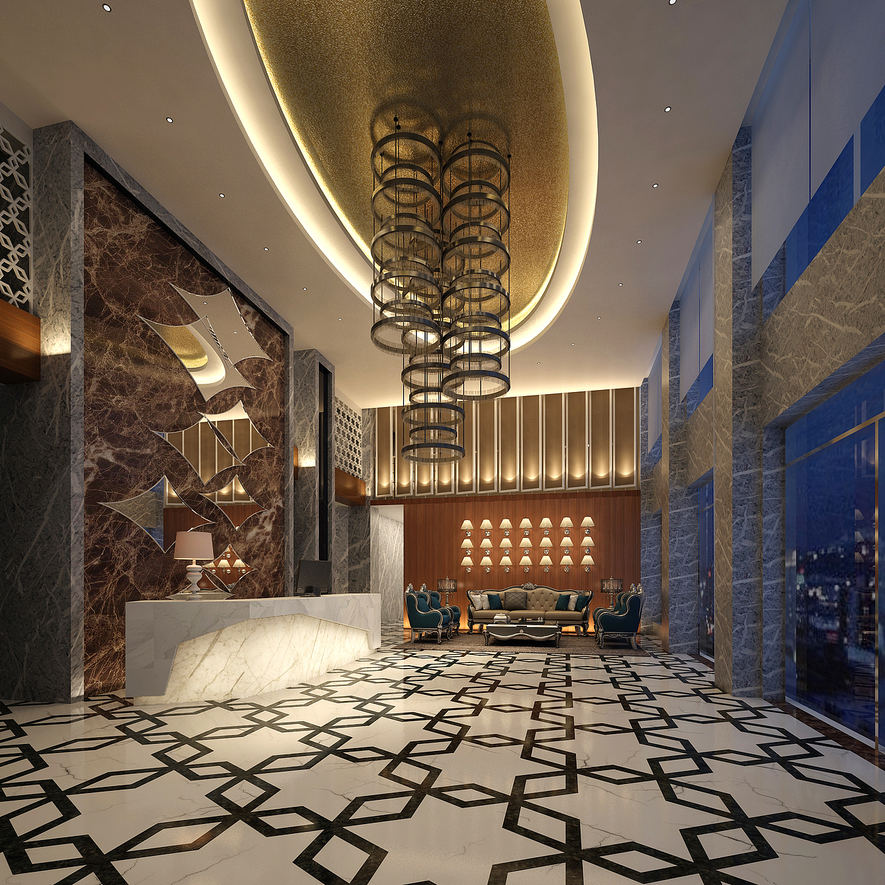 零基础学员室内表现作品1612期室内设计师