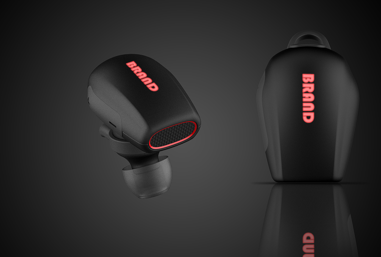 TWS无线蓝牙耳机（图ZMTA1ODI5MTU2） - 电子产品 - 站酷设计师久零创意原创素材 - 站酷ZCOOL