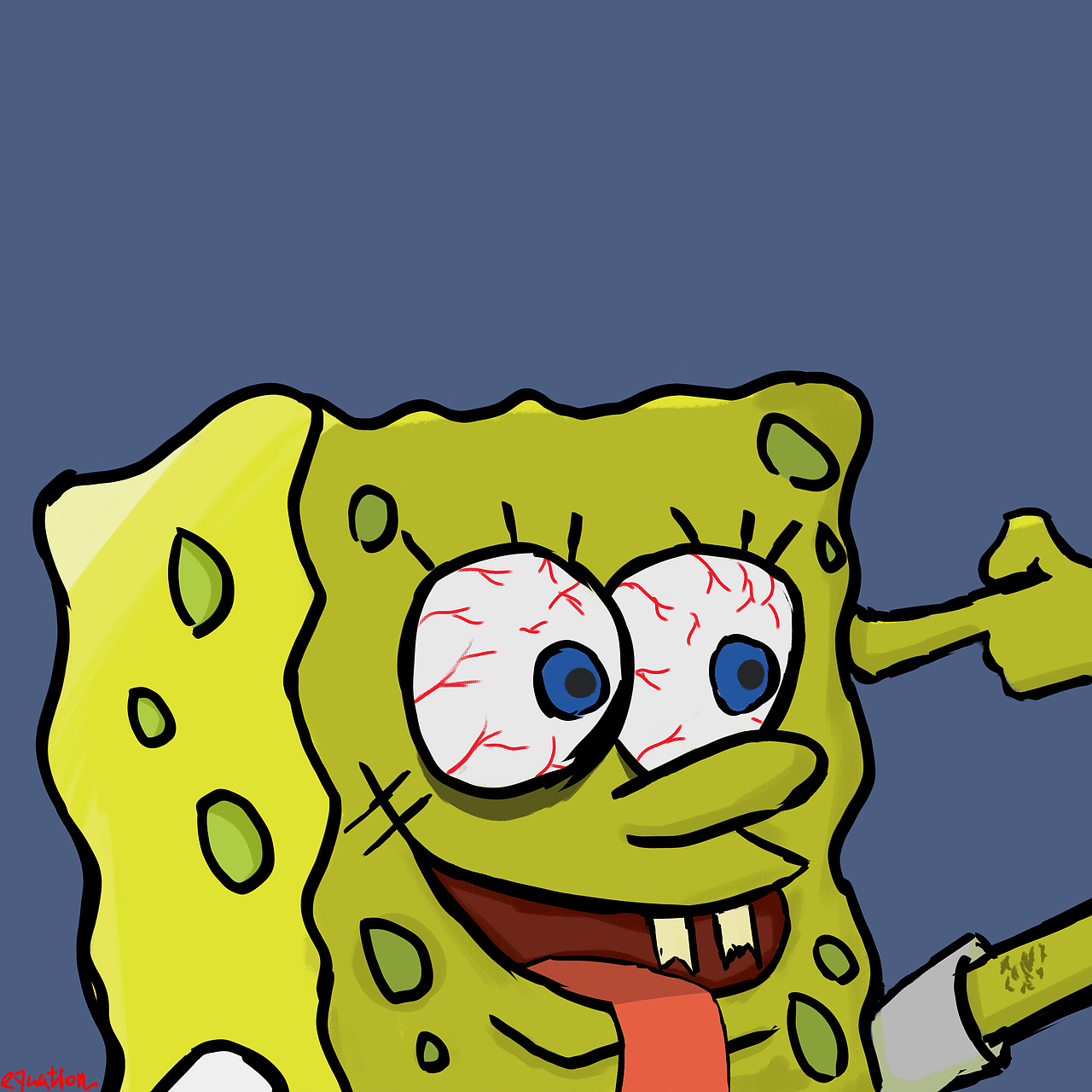 海绵宝宝杀鱼的一天