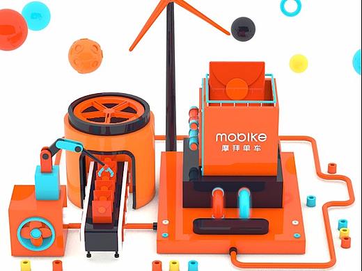 摩拜紅包工場/c4d練習（個人主頁-ZMjQxNTE5NjA=） - 其他平面 - 站酷設(shè)計師bobbyzhu原創(chuàng)素材 - 站酷ZCOOL