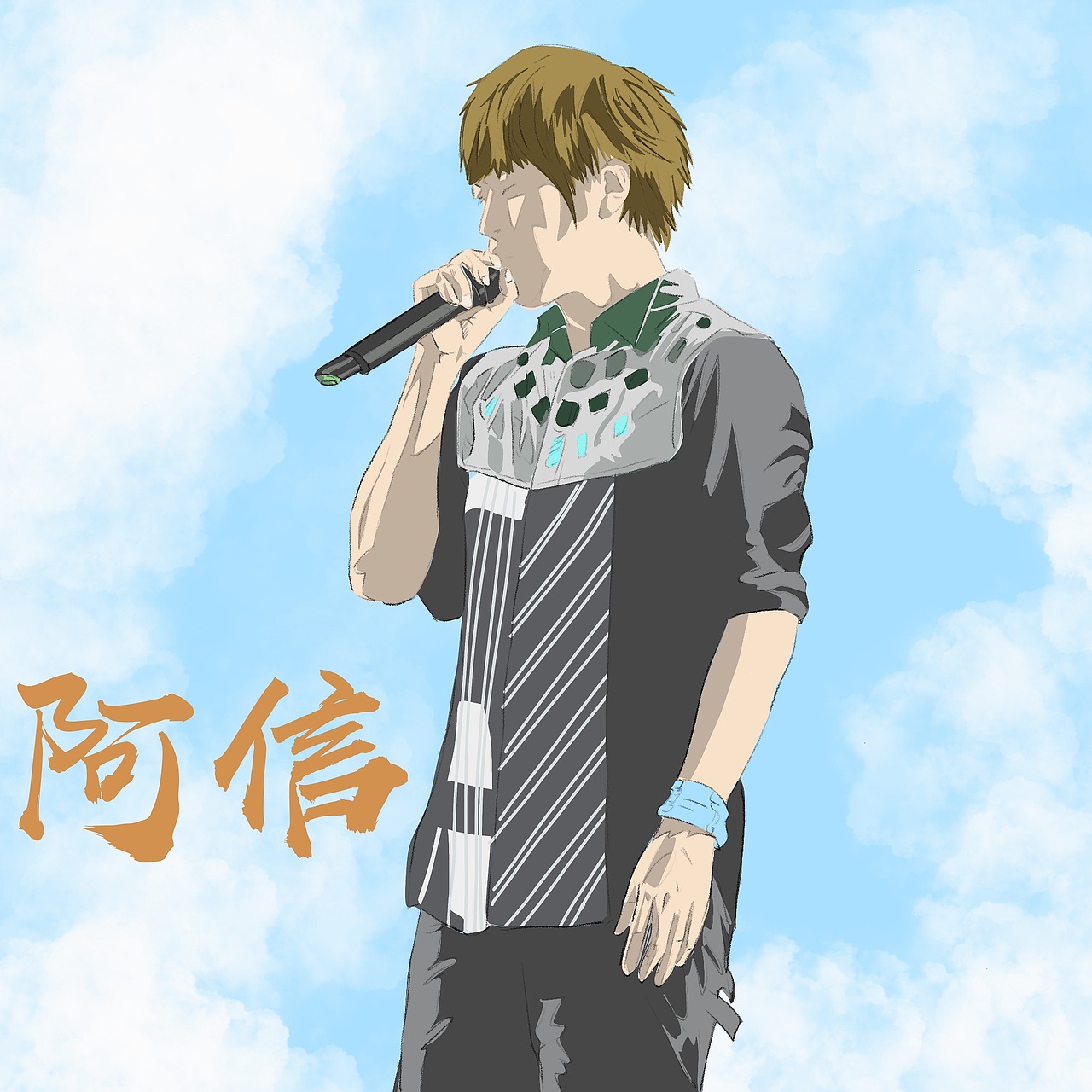 画30位歌手乐队|插画|创作习作|designamber_原创作品-站酷(zcool)