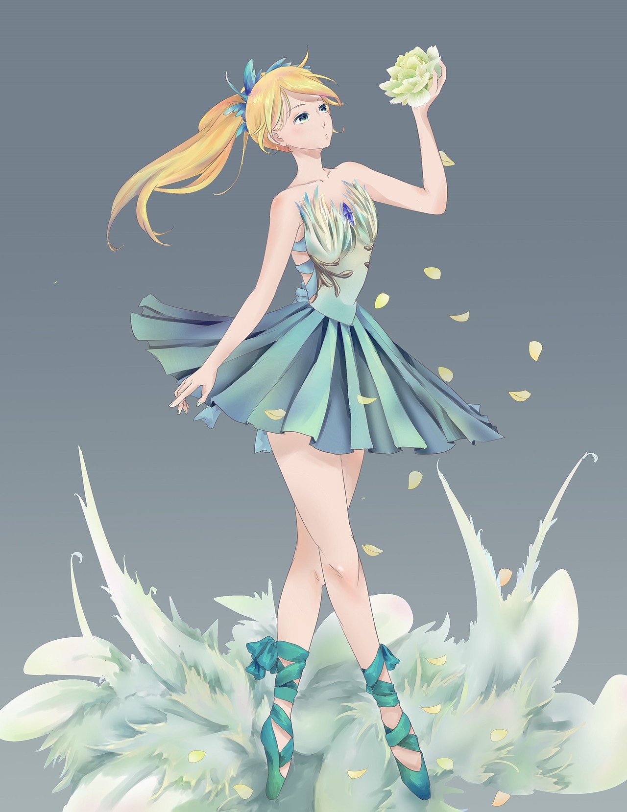 花语插画系列（图ZMTI0NTAwNTcy） - 创作习作 - 站酷设计师珺竹原创素材 - 站酷ZCOOL