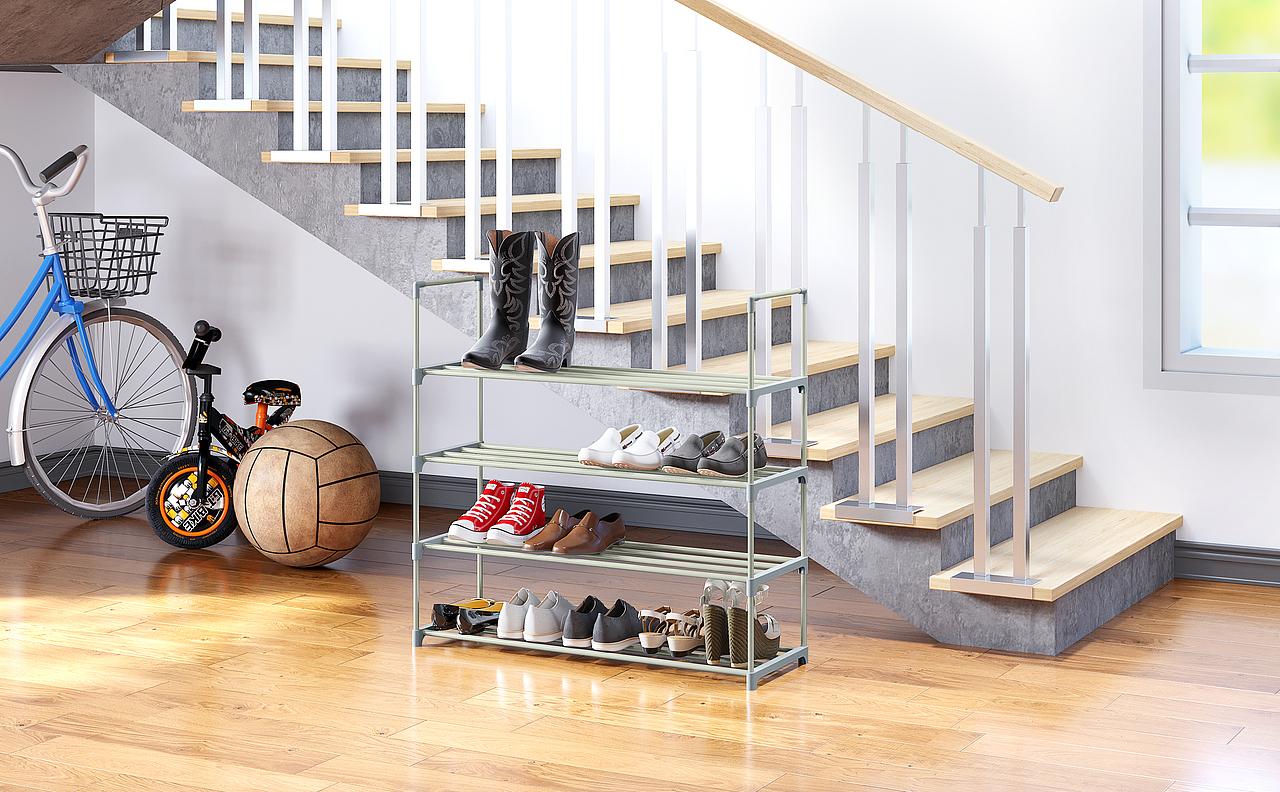 渲染 简易家具产品场景