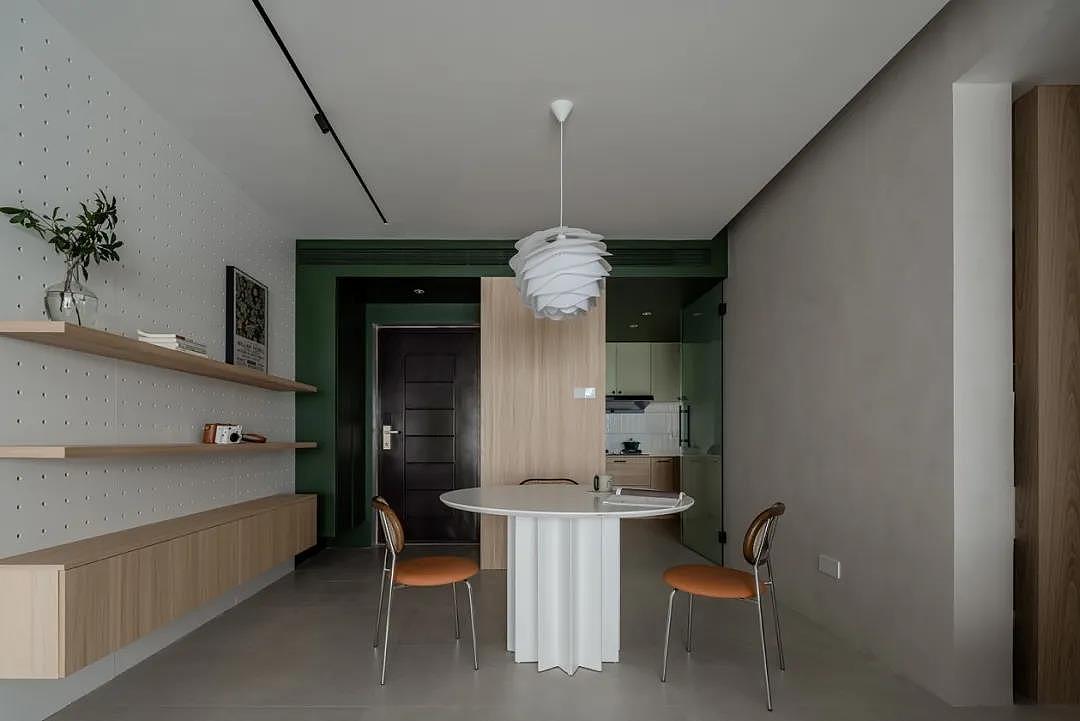 117㎡现代北欧风格新房装修，奶油质感森系清新