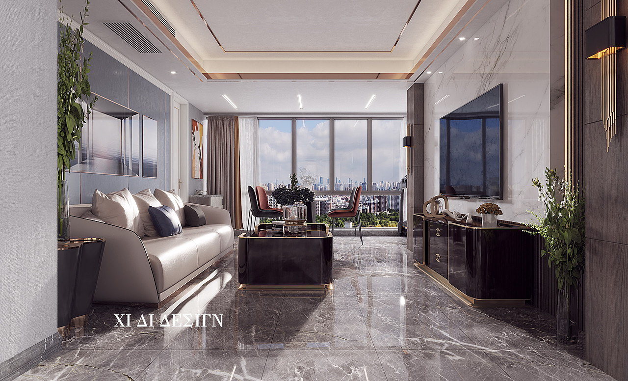 精致轻奢样板间