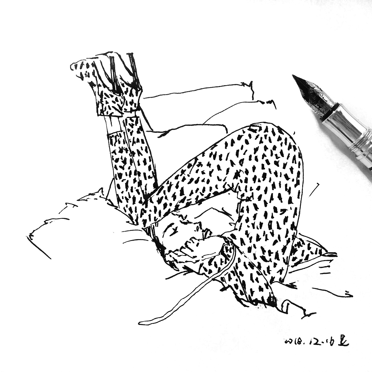 打电话（图ZMTM4ODAwMjIw） - 新锐潮流插画 - 站酷设计师Senora豆子原创素材 - 站酷ZCOOL