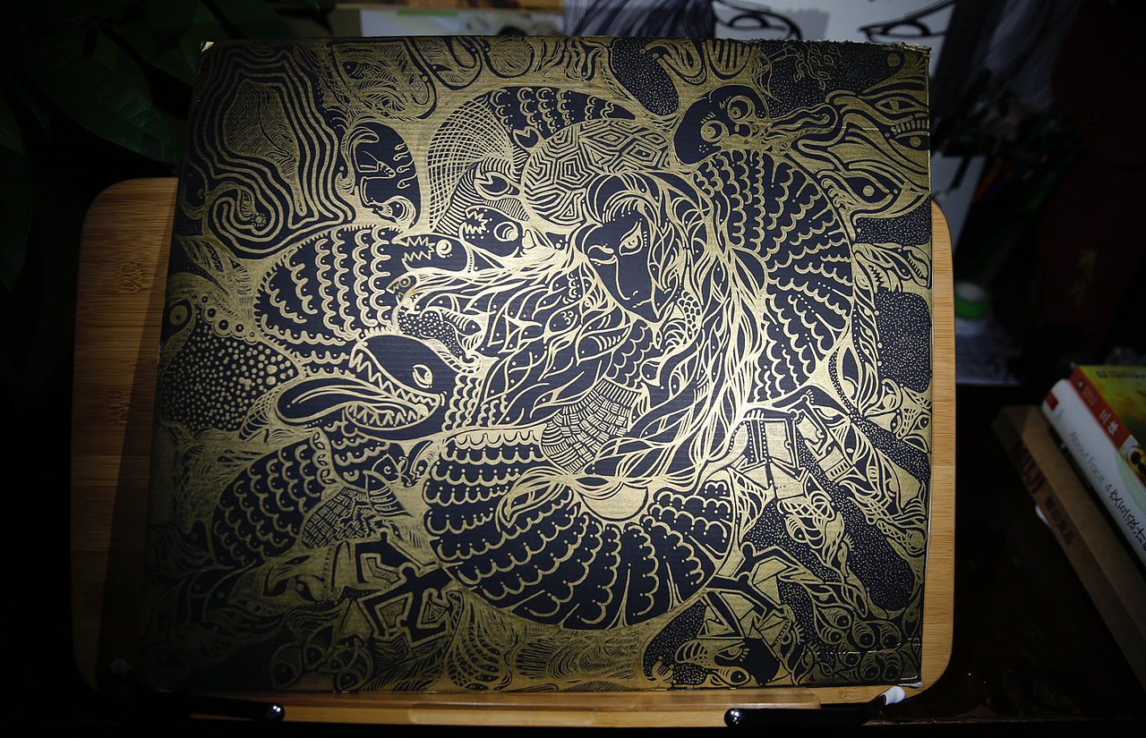 百妖集｜手绘插画前回（图ZMjAyMTM1Mzk2） - 艺术插画 - 站酷设计师停不下来的雙生原创素材 - 站酷ZCOOL