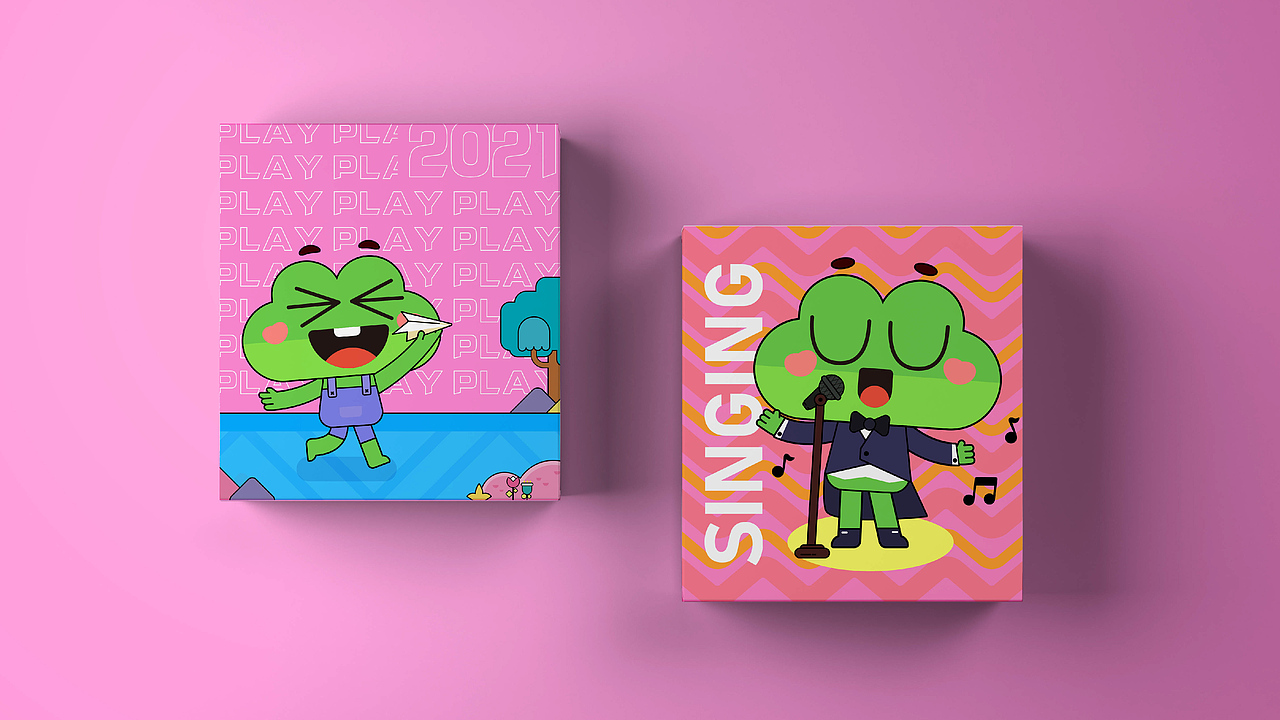 ip形象设计-呱呱（图ZMjcyMjg2NDMy） - IP形象 - 站酷设计师瞳嘞个瞳原创素材 - 站酷ZCOOL