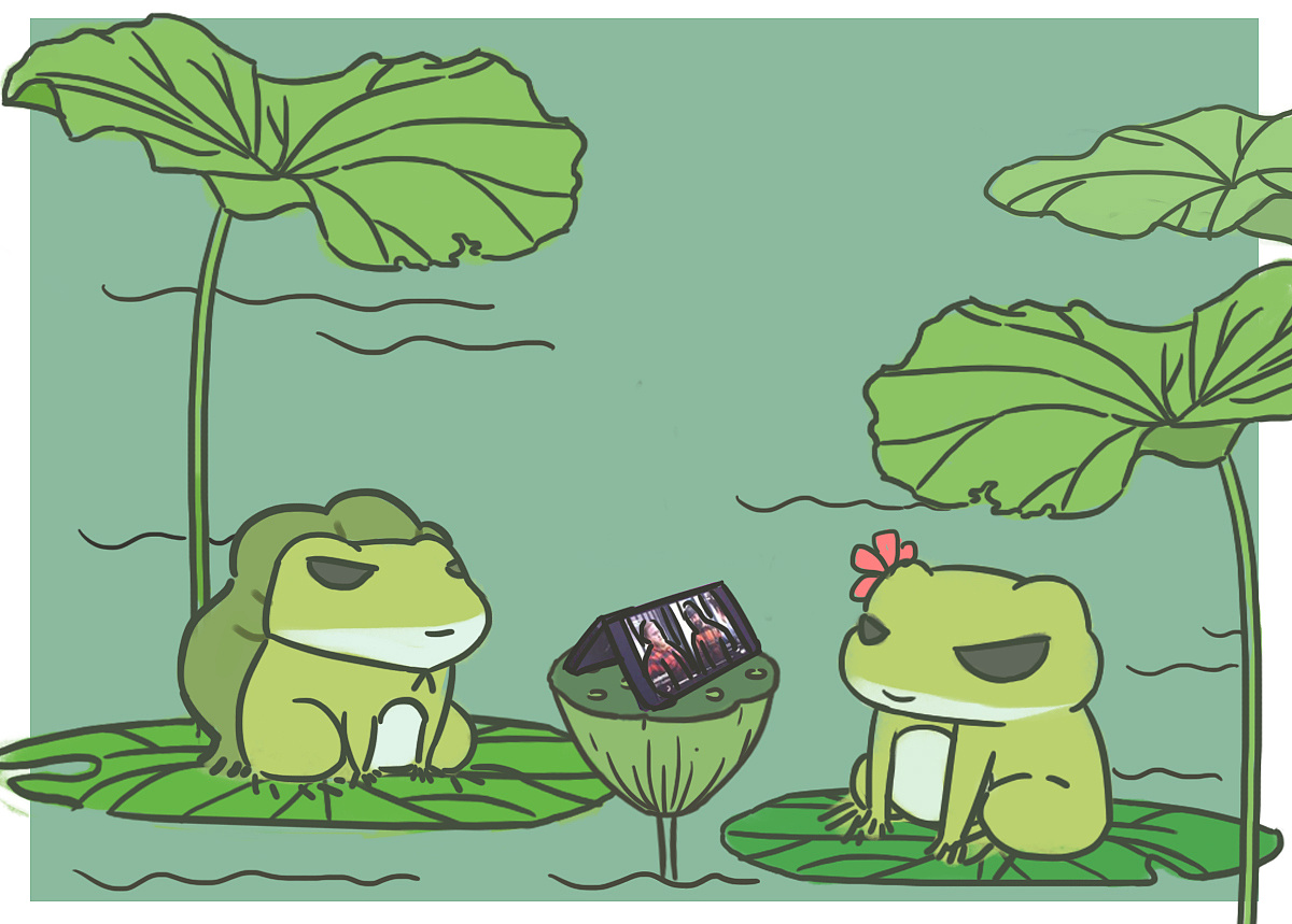 【2018.2.2】小青蛙与它的小伙伴|插画|插画习作|flymiss_ - 临摹作品 - 站酷 (ZCOOL)