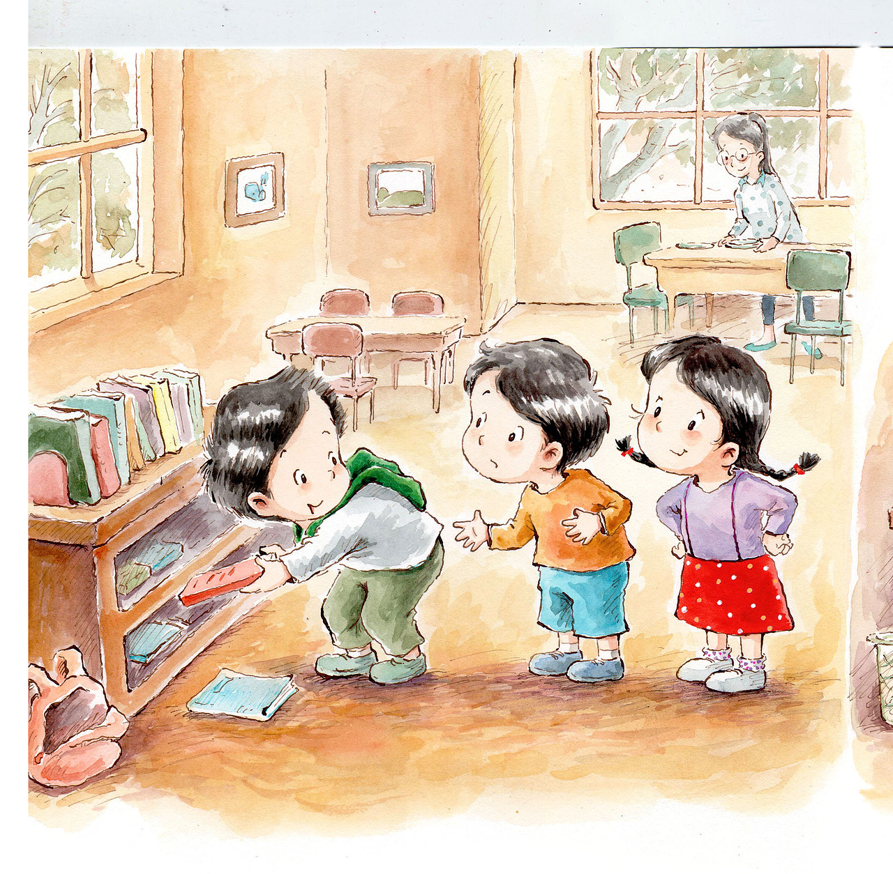 一本拖稿,但用心的绘本