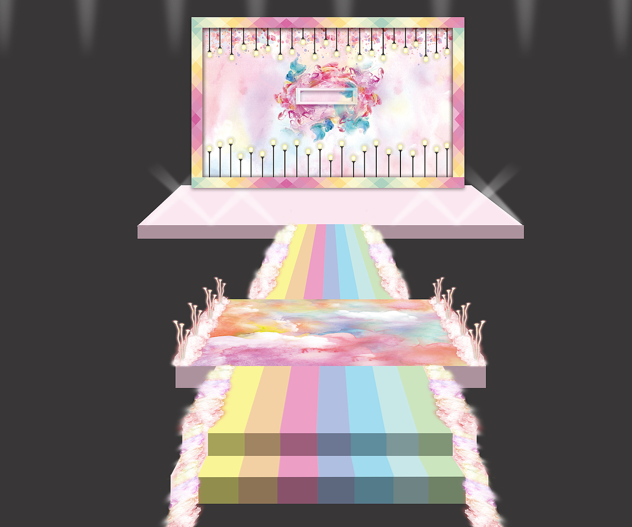 婚礼效果图（图ZOTIxMDA4NTY=） - 其他平面 - 站酷设计师小鼻屎原创素材 - 站酷ZCOOL