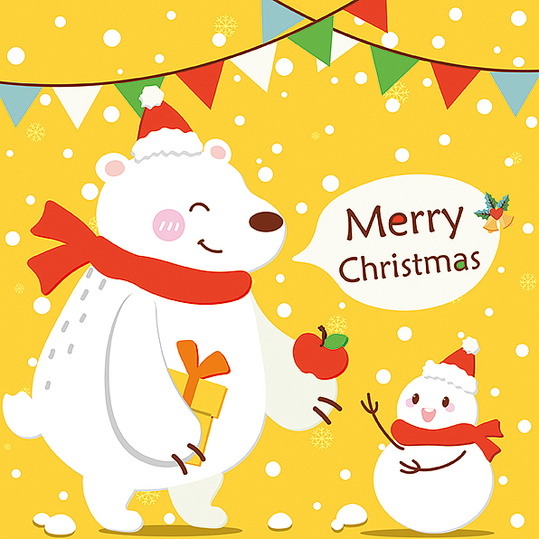 圣诞封面。（图ZMTI5NzM1MDQ4） - 儿童插画 - 站酷设计师熊猫不会喵喵喵原创素材 - 站酷ZCOOL