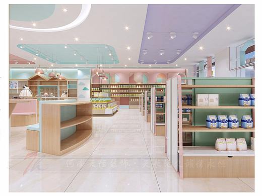 鹤壁母婴店装修公司500m2母婴店设计需要多少钱 