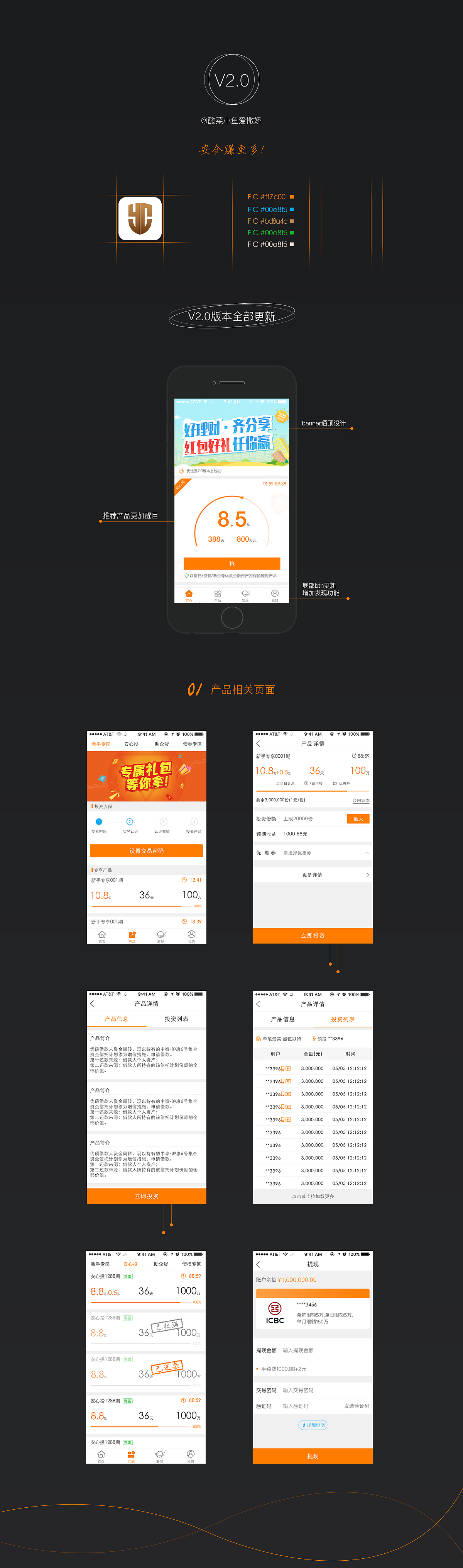 YXUBAOV2.0大版本迭代 一个全新金融理财（图ZODUwMjY2MzY=） - APP界面 - 站酷设计师我心语原创素材 - 站酷ZCOOL