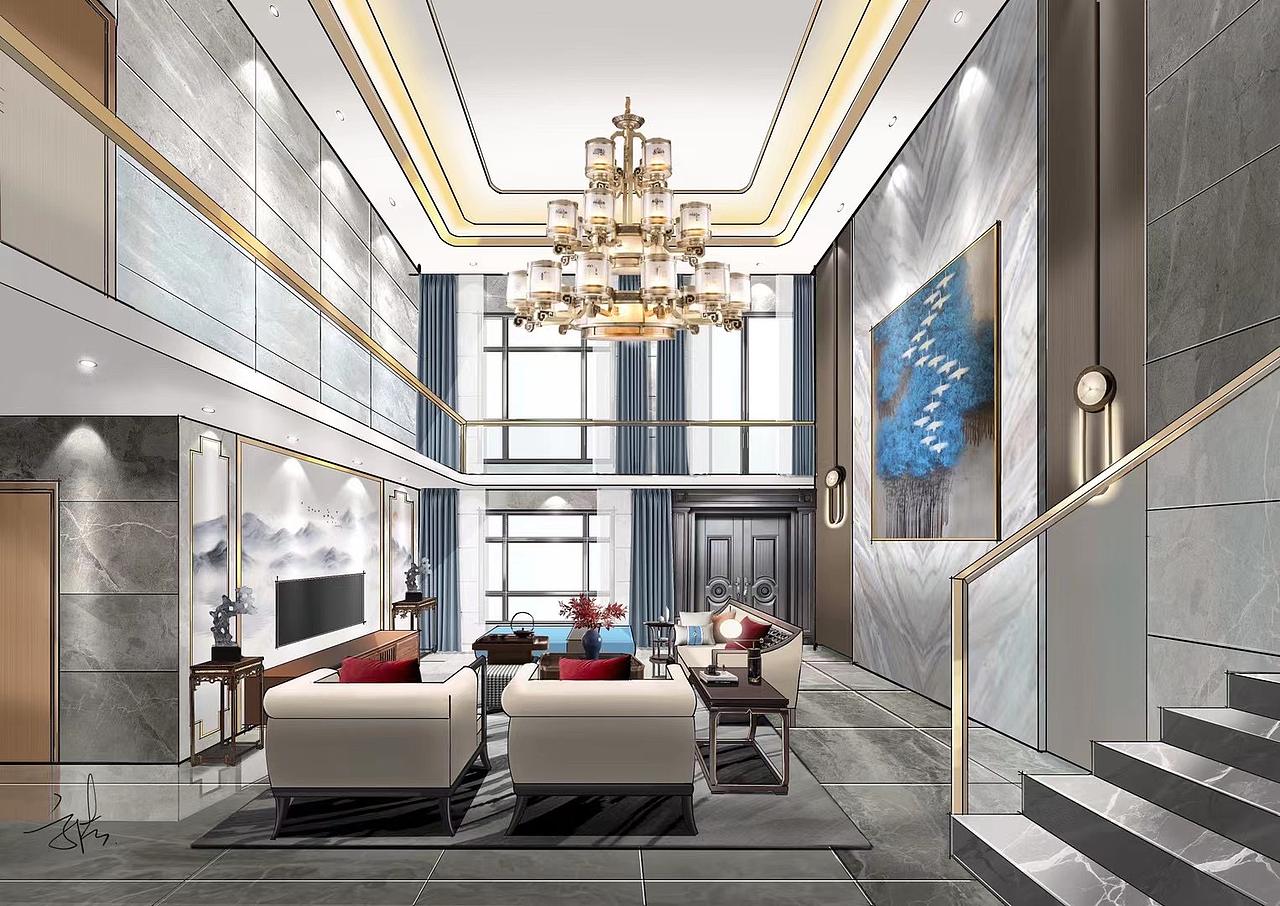 室内手绘作品欣赏（图ZMjQxMDE5NjQ0） - 建筑设计 - 站酷设计师纯粹手绘原创素材 - 站酷ZCOOL