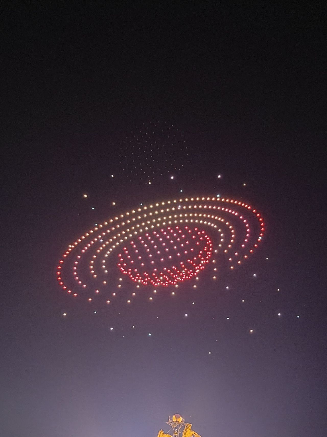 千架无人机表演🛩️🛩️🛩️