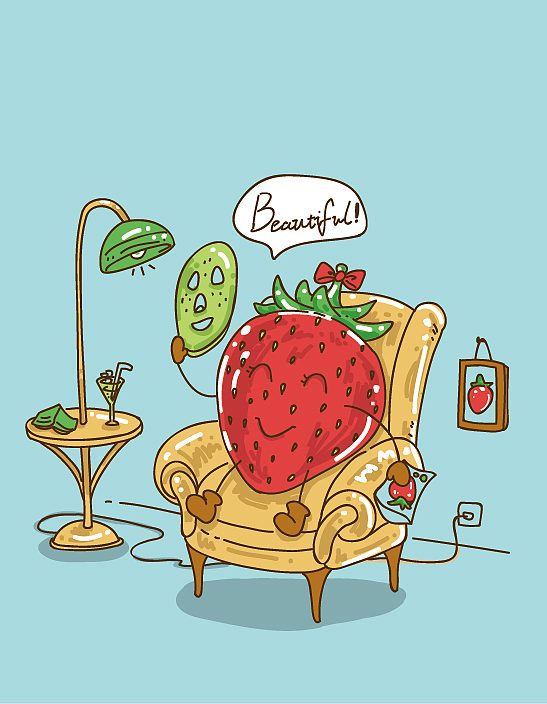 水果插画（图ZMjMzMzAwMzY=） - 商业插画 - 站酷设计师独立包装设计狮原创素材 - 站酷ZCOOL