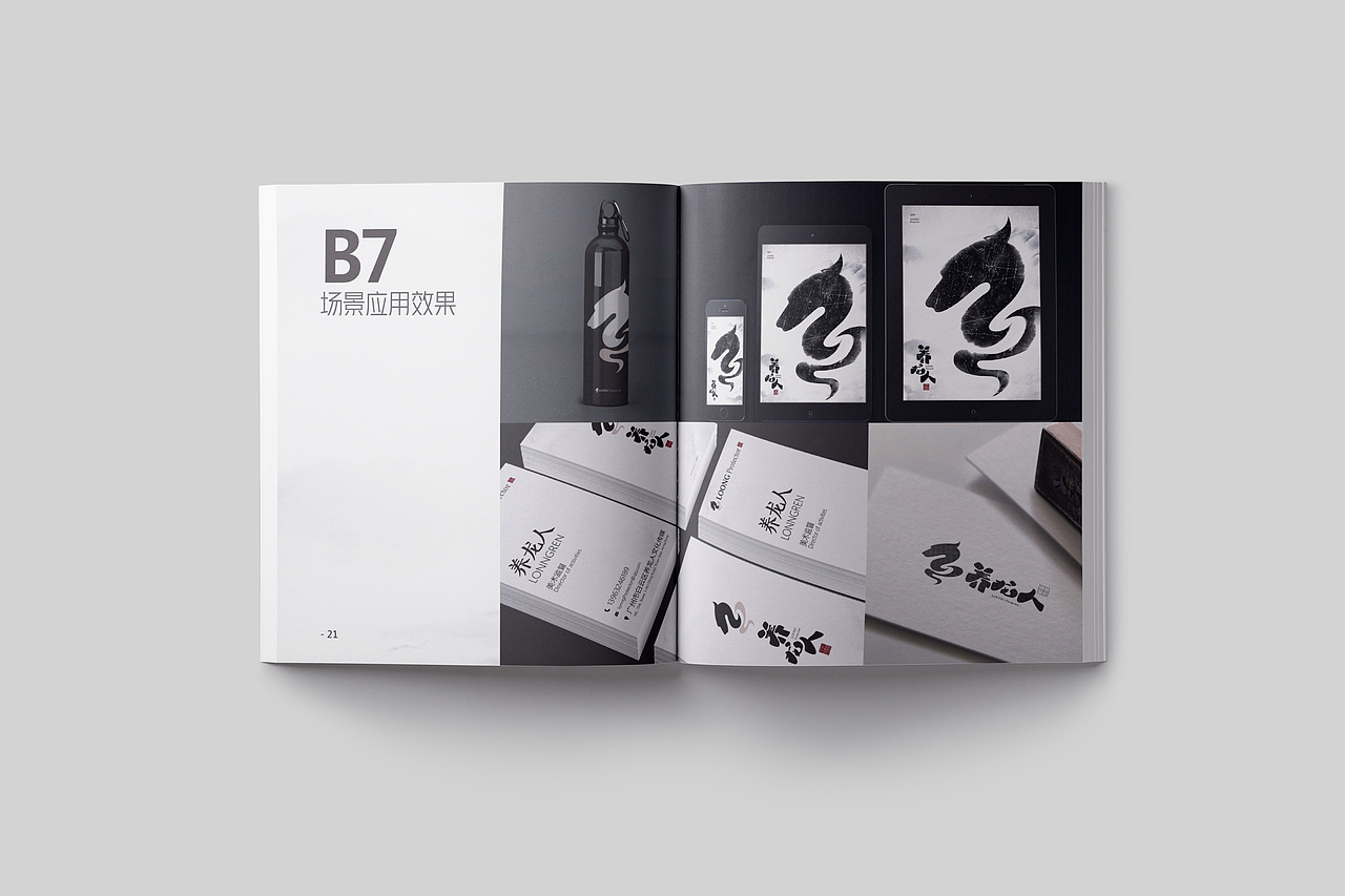 養(yǎng)龍人 丨 vi設(shè)計手冊 丨 期末作業(yè)（圖ZMTU2NzA2NjI4） - 書籍/畫冊 - 站酷設(shè)計師JMW001原創(chuàng)素材 - 站酷ZCOOL