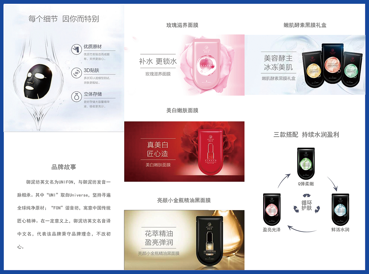 面膜三折页（图ZMTY0OTAwMjMy） - 其他平面 - 站酷设计师谜之2017ttt原创素材 - 站酷ZCOOL