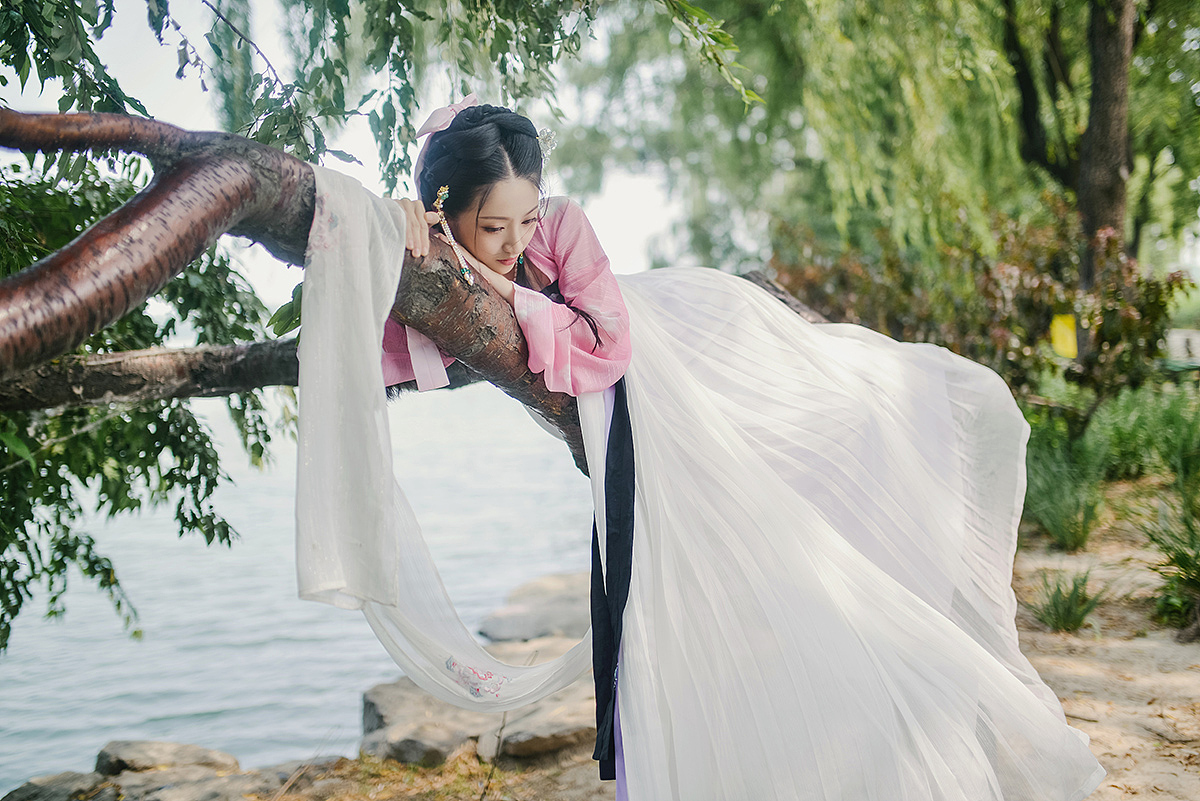 【汉服】风莲入梦