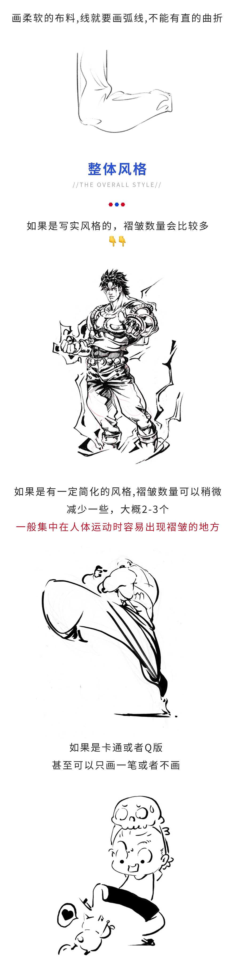 分享一组【衣服褶皱】画法教程（图ZMjg3NTczMzgw） - 短篇/格漫 - 站酷设计师画画的春哥原创素材 - 站酷ZCOOL