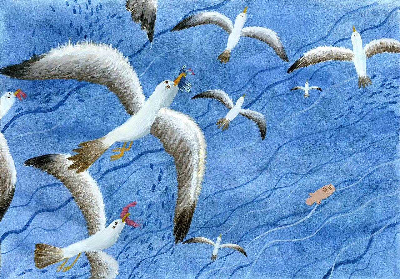 Take a nap（图ZMjkwNjk4NTE2） - 绘本 - 站酷设计师甜桃雁原创素材 - 站酷ZCOOL