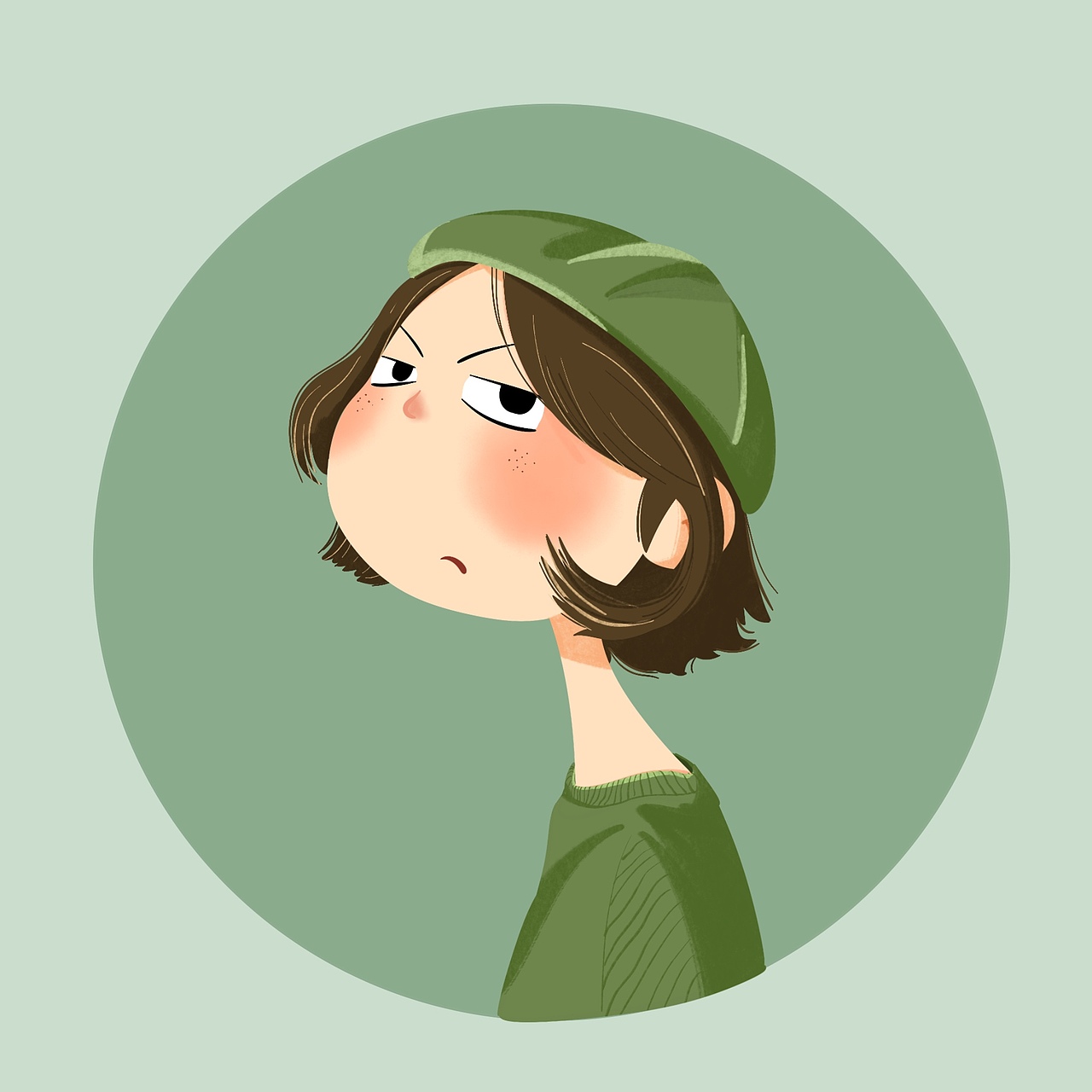 原创头像（图ZMzc5NjEzODQw） - 艺术插画 - 站酷设计师禾火火的lemon原创素材 - 站酷ZCOOL