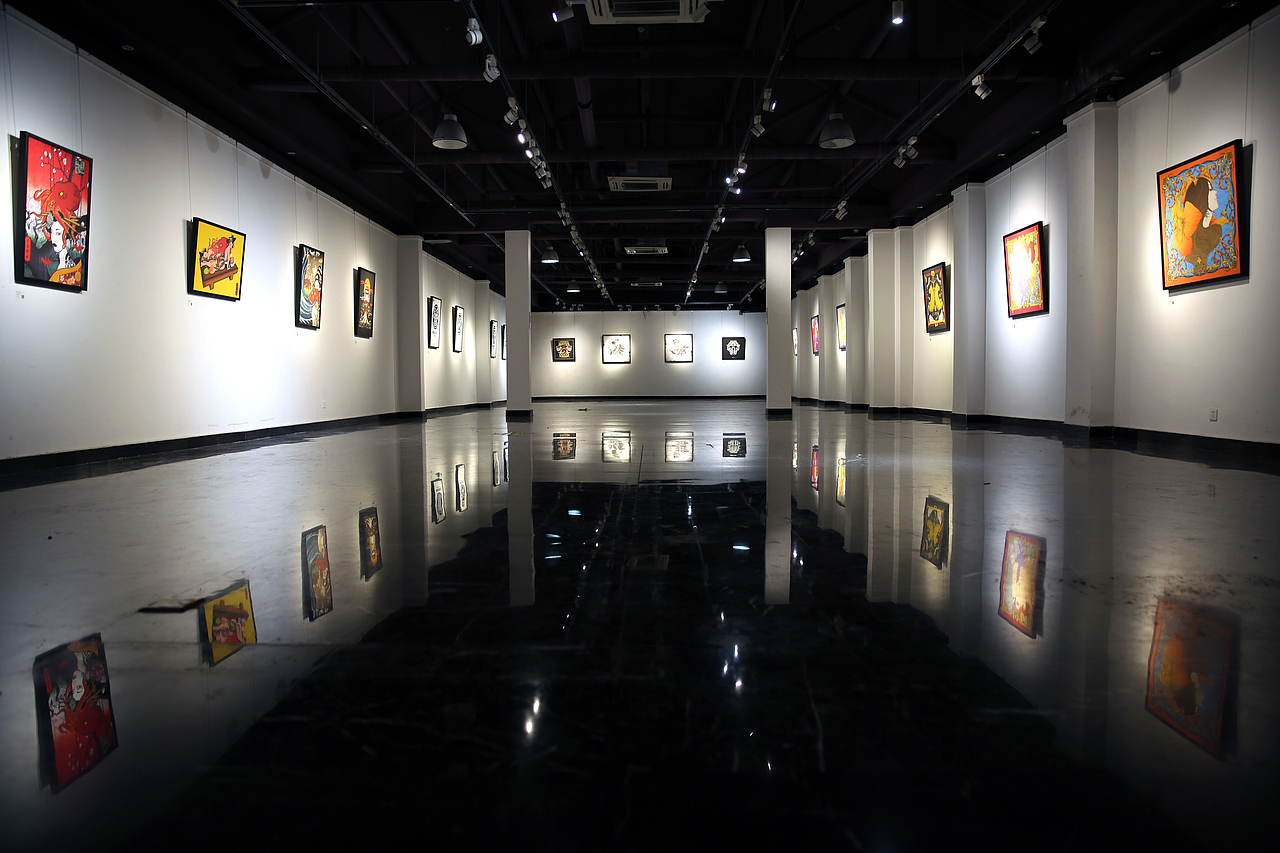 原创 | 半亩园美术馆作品艺术展之金小生（图ZNTkwNTAzNzY=） - 绘画 - 站酷设计师金小生原创素材 - 站酷ZCOOL