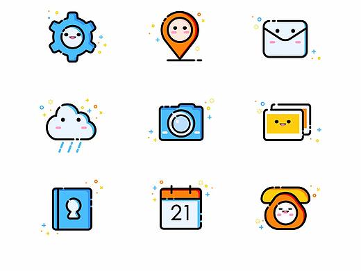 文艺icon（个人主页-ZMjY4NTc0NTI=） - 图标 - 站酷设计师大康小茧原创素材 - 站酷ZCOOL