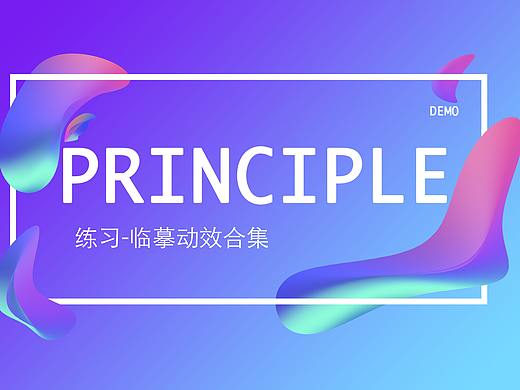 principle动效