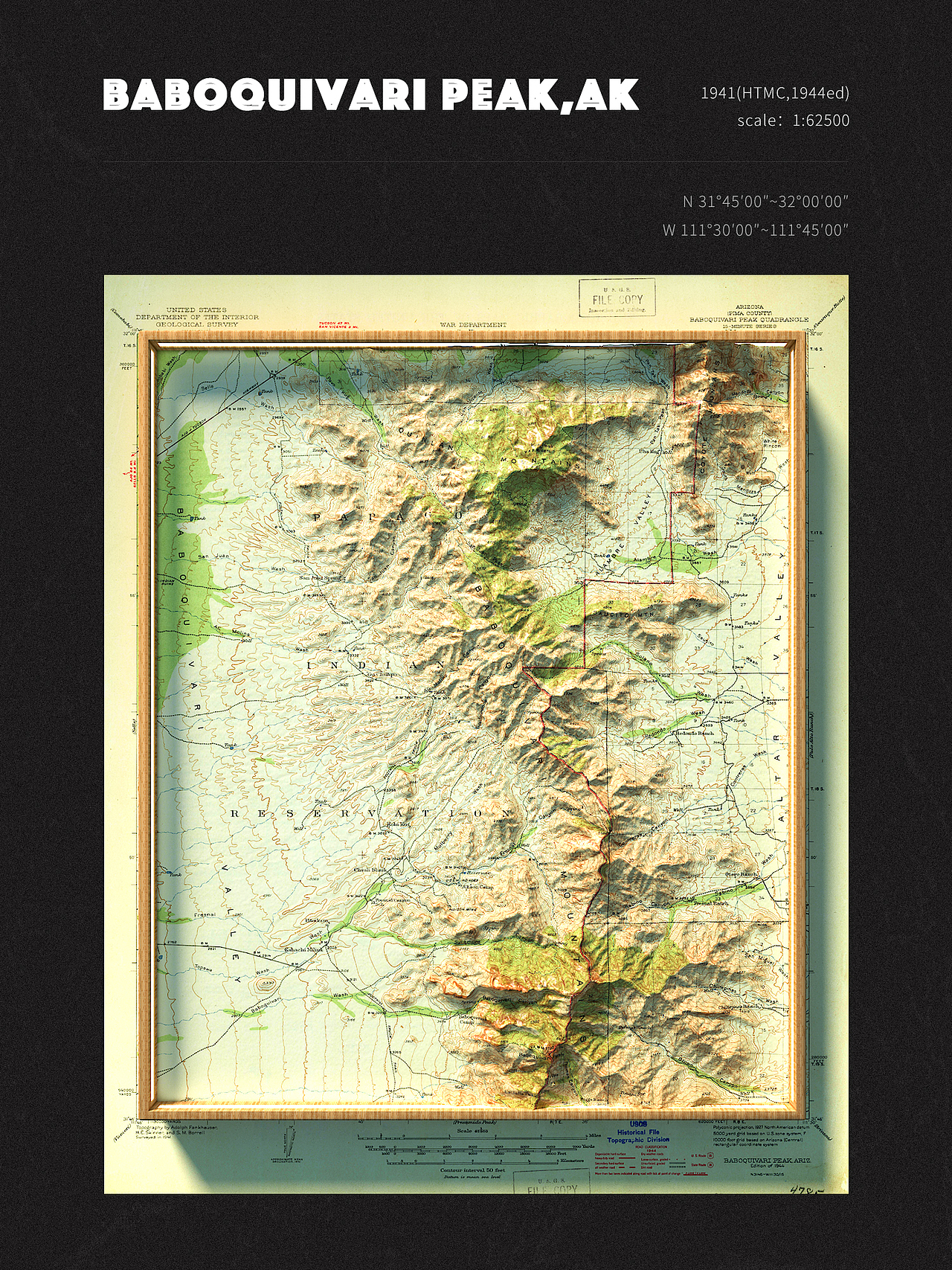 3D-Map:USGS DATE V1.0