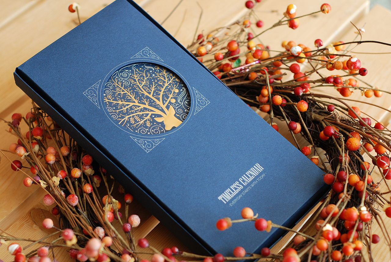 礼盒之美:关于时间的礼物,自然要郑重其事。