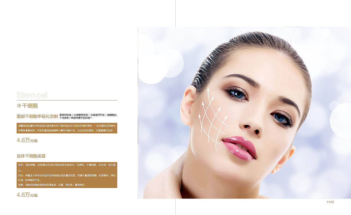 医疗美容-资料册（图ZNjIyNzc5MDA=） - 书籍/画册 - 站酷设计师空白格2013原创素材 - 站酷ZCOOL